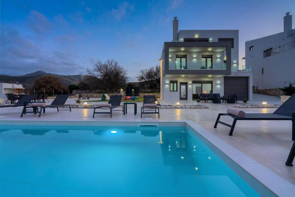 Villa Mare Monte Rethymno  Ngoại thất bức ảnh